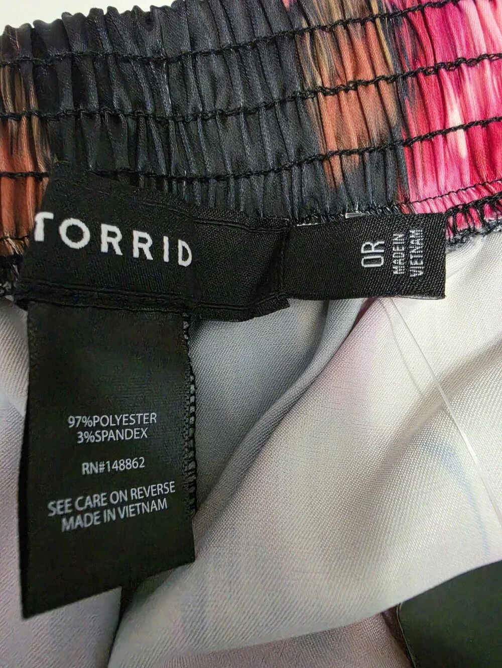 Torrid Floral Satin Cottagecore Relaxed Blazer- Wide Leg High Rise Pant Set L/1X